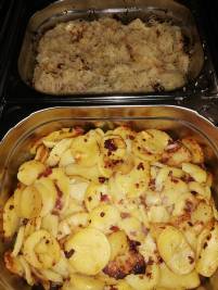 Sauerkraut &amp; Bratkartoffeln